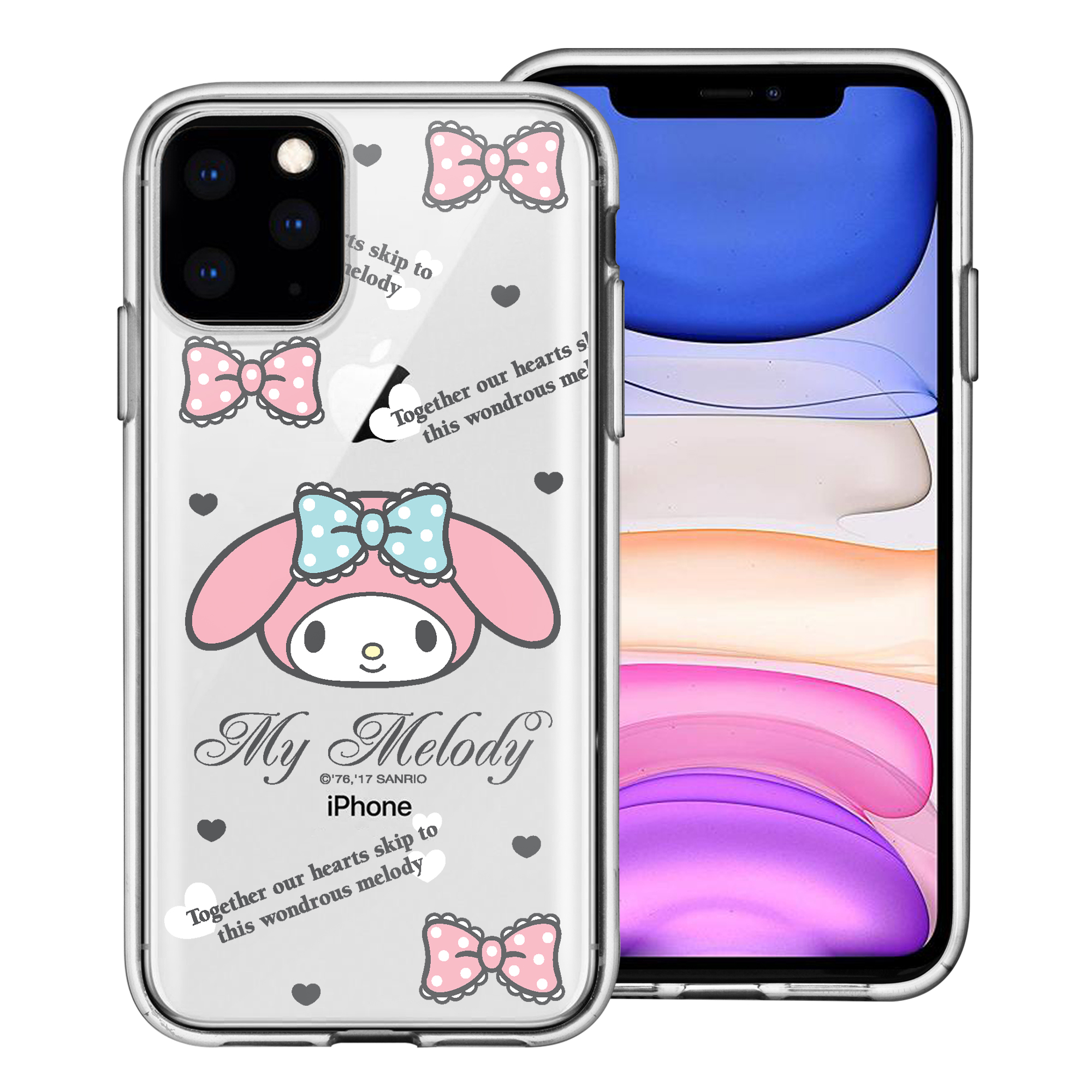 iPhone 13 mini Case (5.4inch) Sanrio Clear TPU Soft Jelly Cover