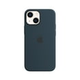 thumbnail image 1 of iPhone 13 mini Silicone Case with MagSafe - Abyss Blue, 1 of 5