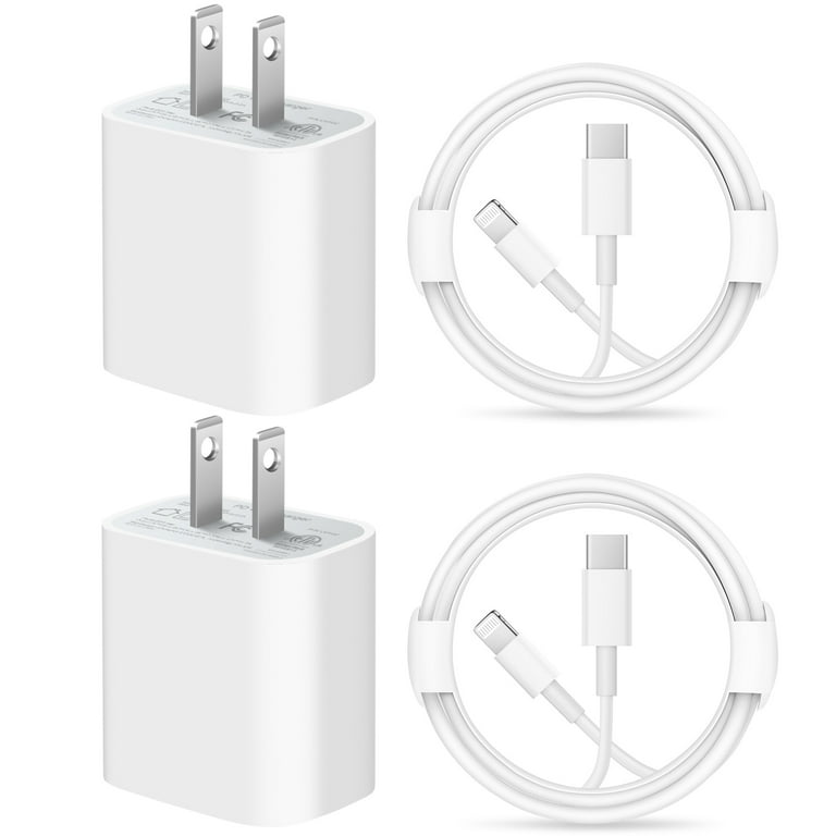 Logo Original Apple Iphone Lightning Cable Cargador 20W USB-C Adaptador De  Alimentación 1m/2m PD Carga Rápida Tipo Rápido Para iphone 14 13 12 11 Pro  Max 14mini 13mini 12mini X XR