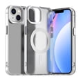 thumbnail image 1 of for iPhone 14 Case Compatible with Magsafe, iPhone 14 Phone Case, Translucent Matte Back Slim Magnetic Case Military-Grade Protection Shockproof for iPhone 14 - White, 1 of 5