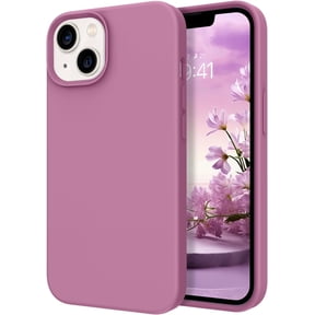 iPhone 14 Case, Liquid Silicone Soft Gel Rubber iPhone 14 Phone Case Slim Thin Phone Case with Microfiber Lining Shockproof Protective Phone Cases Cover for 6.1 inch iPhone 14,Lilac Purple