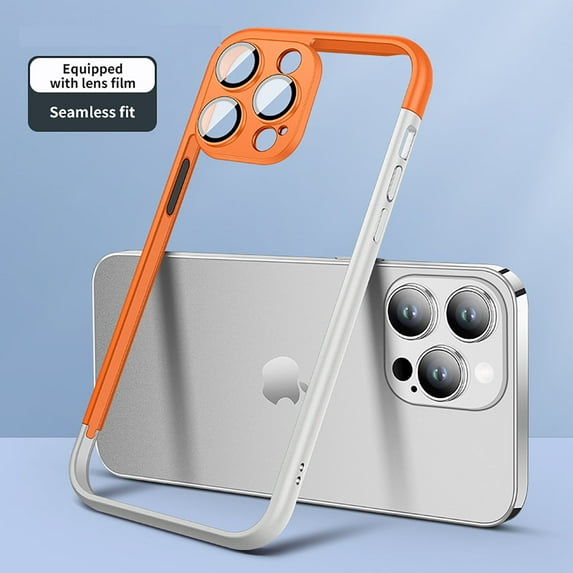 iPhone 14 Frame Case, Camera Lens Protector Frame Protective Bumerp Slim Fit Lightweight Corner Shock Resistant Phone Case for Apple iPhone 14