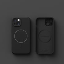 for iPhone 14 Magnetic Case, Compatible with MagSafe, Soft Anti-Scratch Microfiber Lining, Slim Silicone Shockproof Protective Lightweight Phone Case for iPhone 14, Black