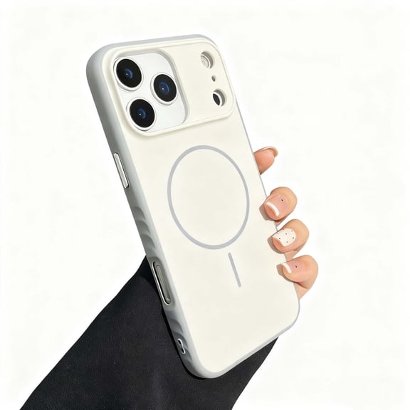 For iPhone 14 Phone Case,Compatible with Mag-Safe,Matte Shockproof Anti-Fingerprint Ultra Slim Anti-Scratch Anti-fall Drop Protection,Rugged Durable Thin Fit Phone Case Cover,Gray