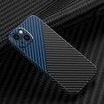 thumbnail image 1 of For iPhone 14 Phone Case Magnetic [Military-Grade Drop Protection] Carbon Fiber Support Wireless Charging Slim Mens Women Matte Shockproof Protective Cover For iPhone 14,Blackblue, 1 of 9