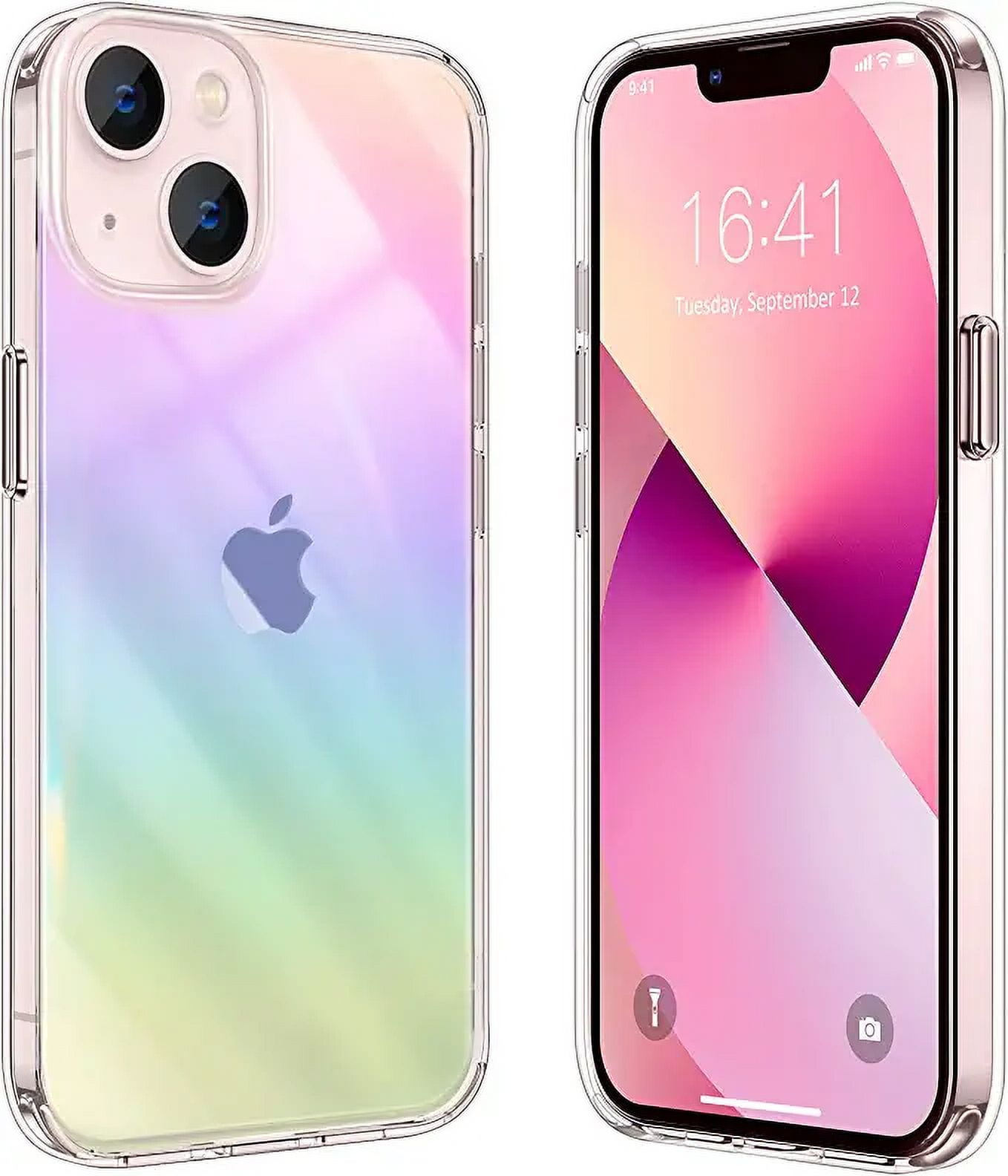 iPhone 14 Plus Case Clear Iridescent Case, for iPhone 14 Plus 6.7 inch