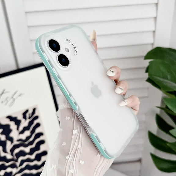 For iPhone 14 Plus Case Clear, Translucent Ultra Slim Fit Drop Protection Anti-Scratch Bumper Not-Yellowing Rugged Minimalist Phone Case for Apple iPhone 14 Plus, Mint