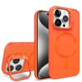 thumbnail image 1 of iPhone 14 Plus Case Magnetic, Compatible with Magsafe & Car Mount Camera Lens Kickstand Drop Protection Shockproof Anti-Scratch Rugged Phone Case for Apple iPhone 14 Plus, Orange, 1 of 8