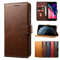 iPhone 14 Plus Case, Mantto Phone Case Wallet Case Folio Book Style Magnetic Buckle with Credit Card / ID Slots Holder & Cash Pokcet [Stand] Cover for Apple iPhone 14 Plus [6.7 inch] - Coffee
