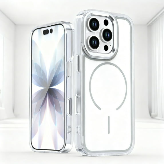 For iPhone 14 Plus Phone Case,Compatible with Mag-Safe,Two-color Design ...