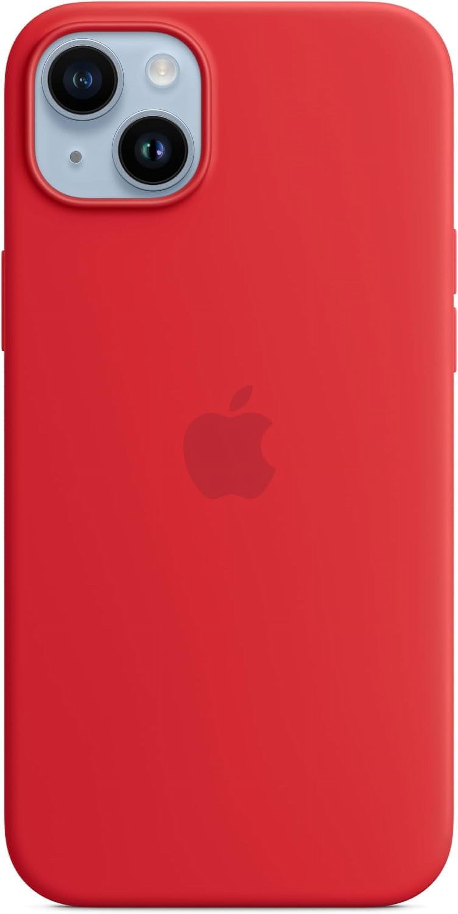 iPhone 14 Plus Silicone Case with MagSafe (Product) RED