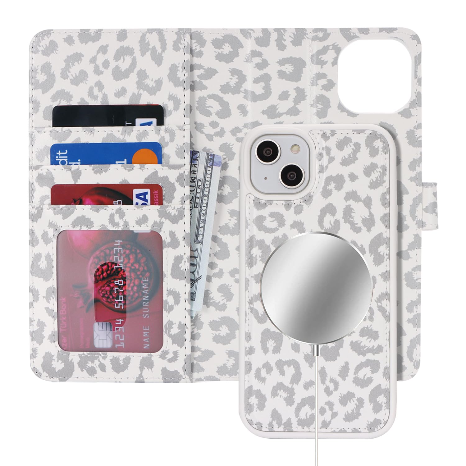 for iPhone 14 Plus case with Card Holder iPhone 14 Plus walle case