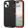 thumbnail image 1 of iPhone 14 Plus / iPhone 15 Plus Case Cover Dual  Layer Rugged / Heavy Duty / Shockproof 6.7" Orange, 1 of 7