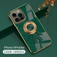 thumbnail image 1 of Allytech Compatible with iPhone 14 Pro Max 6.7 Inch Case Shiny Plating Astronaut Kickstand for Women Girls Slim Soft Flexible TPU Protective Cover Case,Darkgreen, 1 of 10