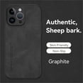 thumbnail image 1 of for iPhone 14 Pro Case, Classic Soft TPU and PU Leather Slim Cover Case, Anti-Vibration Anti-Slip Ultralight Luxury Phone Case Cover for iPhone 14 Pro 6.1 Inch for Men & Women, Black, 1 of 6