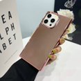 thumbnail image 1 of For iPhone 14 Pro Case, Cute Slim Soft Silicone Shockproof Cover for Women Girls Anti-Scratch Protective Luxury Pretty Plating TPU Bumper Phone Case for iPhone 14 Pro, Pink, 1 of 7