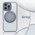 thumbnail image 1 of For iPhone 14 Pro Case with Magnetic Ring Stand Holder [Military Drop Protection] [Compatible with MagSafe] Shockproof Protective Non-Slip Grip Phone Case For iPhone 14 Pro,Gray, 1 of 8