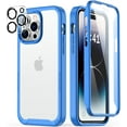thumbnail image 1 of for iPhone 14 Pro Case with Screen Protector and Upgrated Camera Lens Cover,Shockproof Soft Silicone Gel Rubber,Slim Fit Protective Phone Case for 14 Pro 6.1" Hot Pink, 1 of 16