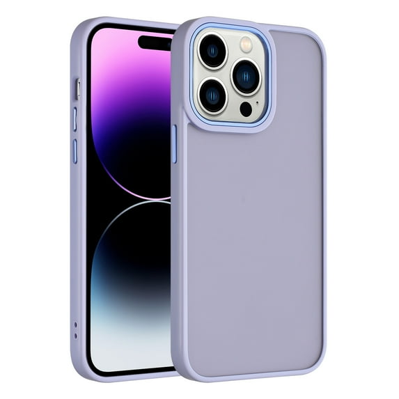 iPhone 14 Pro Case, Slim Shock Resistant Stylish 100% Fit Purple
