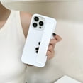 thumbnail image 1 of for iPhone 14 Pro Case with Strap, [Non Slip Matte Touch] Slim Protective Phone Case with Elastic Finger Wristband, Shockproof Hard PC Cover for iPhone 14 Pro - White, 1 of 8