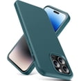 thumbnail image 1 of for iPhone 14 Pro Case, Thin Liquid Silicone Case,Shockproof,Slim Thin Phone Case for iPhone 14 Pro, Full Body Screen Camera Protective Cover-Green 2-IP14P-05, 1 of 14