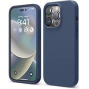 iPhone 14 Pro,Liquid Silicone Case, 6.1 inch Jean Indigo