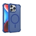 thumbnail image 1 of for iPhone 14 Pro Magnetic Phone Case Corners Shockproof Protective Case Compatible with Mag-Safe, TPU Bumper Hard PC Skin-Feel Back Slim Cover for iPhone 14 Pro Men Women, Blue, 1 of 7