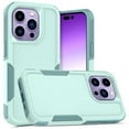 thumbnail image 1 of iPhone 14 Pro Max Case, Allytech Military Grade Protective Anit-Scratch Shockproof Drop Proof Bumper Defender Back Cover Case for Apple iPhone 14 Pro Max 6.7" - Mint, 1 of 5