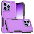 thumbnail image 1 of iPhone 14 Pro Max Case, Allytech Military Grade Protective Anit-Scratch Shockproof Drop Proof Bumper Defender Back Cover Case for Apple iPhone 14 Pro Max 6.7" - Purple, 1 of 5