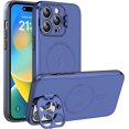 thumbnail image 1 of for iPhone 14 Pro Max Case with Camera Cover [12FT Military Grade Shockproof] [Anti-Scratch& Anti-Fingerprint] iPhone Case for iPhone 14 Pro Max Case 6.7 Inch Blue, 1 of 12