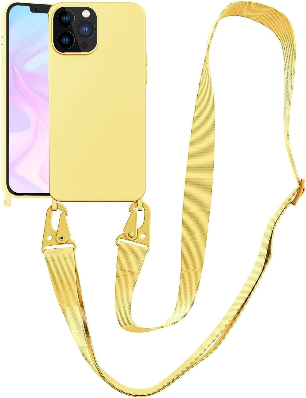 for iPhone 14 Pro Max Case with Lanyard Crossbody iPhone Case with ...