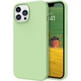 thumbnail image 1 of iPhone 14 Pro Max Case, Liquid Silicone Soft Gel Rubber iPhone 14 Pro Max Phone Case with Microfiber Lining Shockproof Protective Phone Cases for 6.7 inch iPhone 14 Pro Max,Matcha Green, 1 of 15