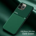thumbnail image 1 of for iPhone 14 Pro Max Case, Luxury Ultra Slim with Magnetic Matte Dual Layer Shockproof Bumper Frame Drop Protection Hybrid Phone Case Cover for iPhone 14 Pro Max 6.7 inch,Green, 1 of 8