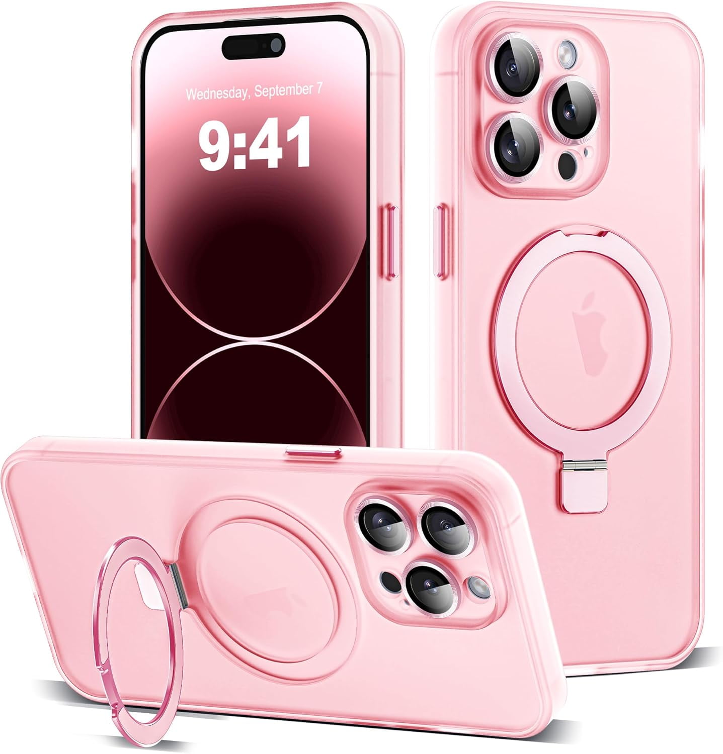 Compatible With IPhone 12 Pro Max Case With Invisible Magnetic O-Ring - View #5