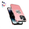 thumbnail image 1 of iPhone 14 Pro Max Case, Slim Shockproof Bumper Phone Case for Apple iPhone 14 Pro Max 6.7 inch with Reinforced Metal Stand Kickstand for Women Girls Boys Men, Pink, 1 of 7