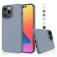 thumbnail image 1 of iPhone 14 Pro Max Case, Takfox iPhone 14 Pro Max Basic Case [Frosted] Shockproof Case Liquid Silicone Gel Rubber Soft TPU Anti-slip Bumper Thin Matte Slim Phone Case Covers 6.7 inch, Grey, 1 of 8
