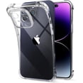 thumbnail image 1 of iPhone 14 Pro Max Clear Case - Crystal Clear Military Grade Drop Protection, Non-Yellowing , Shockproof Protective Cover for iPhone 14 Pro Max (Clear), 1 of 10