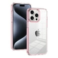 thumbnail image 1 of for iPhone 14 Pro Max Crystal Clear Case [Anti-Yellowing] Anti-Scratch Transparent Hard Back and Flexible Edge [Military Grade Drop Protection] Shockproof Phone Cover for iPhone 14 Pro Max, Pink, 1 of 8