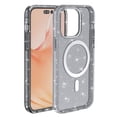thumbnail image 1 of for iPhone 14 Pro Max Magnetic Case [Compatible with Magsafe], Clear Glitter Full Body Protective Cover Slim TPU Transparent Shockproof Bling Phone Case for iPhone 14 Pro Max 6.7", Gray, 1 of 7