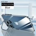 thumbnail image 1 of for iPhone 14 Pro Max Phone Case Clear,Built-in Stash Camera Ring Stand Phone Case,Military-Grade Protective Case,Scratch-Resistant Back Cover Ultra Slim Shockproof Phone Case,Darkblue, 1 of 7