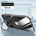 thumbnail image 1 of for iPhone 14 Pro Max Phone Case Clear,Built-in Stash Camera Ring Stand Phone Case,Military-Grade Protective Case,Scratch-Resistant Back Cover Ultra Slim Shockproof Phone Case,Black, 1 of 7