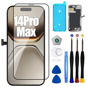 For iPhone 14 Pro Max Screen Replacement 6.7 inch Full HD,3D Touch LCD Display Digitizer Assembly with Repair Tools,Compatible with Model A2894, A2651, A2893, A2896, A2895