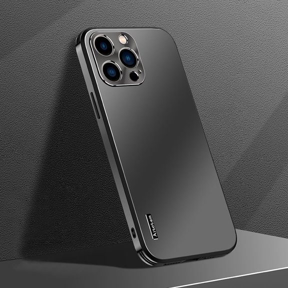 for iPhone 14 Pro Max Ultra-Thin Camera Protection Case, Upgrade Matte Back Panel Anti-Fingerprint Shockproof Heavy Duty Protective Case for iPhone 14 Pro Max Women Men, Black