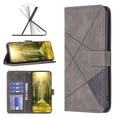 thumbnail image 1 of for iPhone 14 Pro Max Wallet Case, Premium PU Leather Flip Folio Cover with Card Slots Holder Magnetic Clasp Kickstand, Soft TPU Shockproof Lens Protection Case for iPhone 14 Pro Max, Gray, 1 of 4