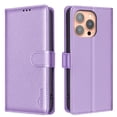 thumbnail image 1 of for iPhone 14 Pro Max Wallet Case, with [RFID Blocking] Card Slots Strong Magnetic PU Leather Flip Fold Protective Adjustable Kickstand Phone Case for iPhone 14 Pro Max - Purple, 1 of 7