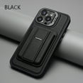thumbnail image 1 of for iPhone 14 Pro Max Wallet Phone Case,Magnetic Detachable Card Holder,With Invisible Kickstand,Compatible with Mag-Safe,Flip Lens Ring Kickstand,PU Leather Shockproof Rugged Phone Case,Black, 1 of 13