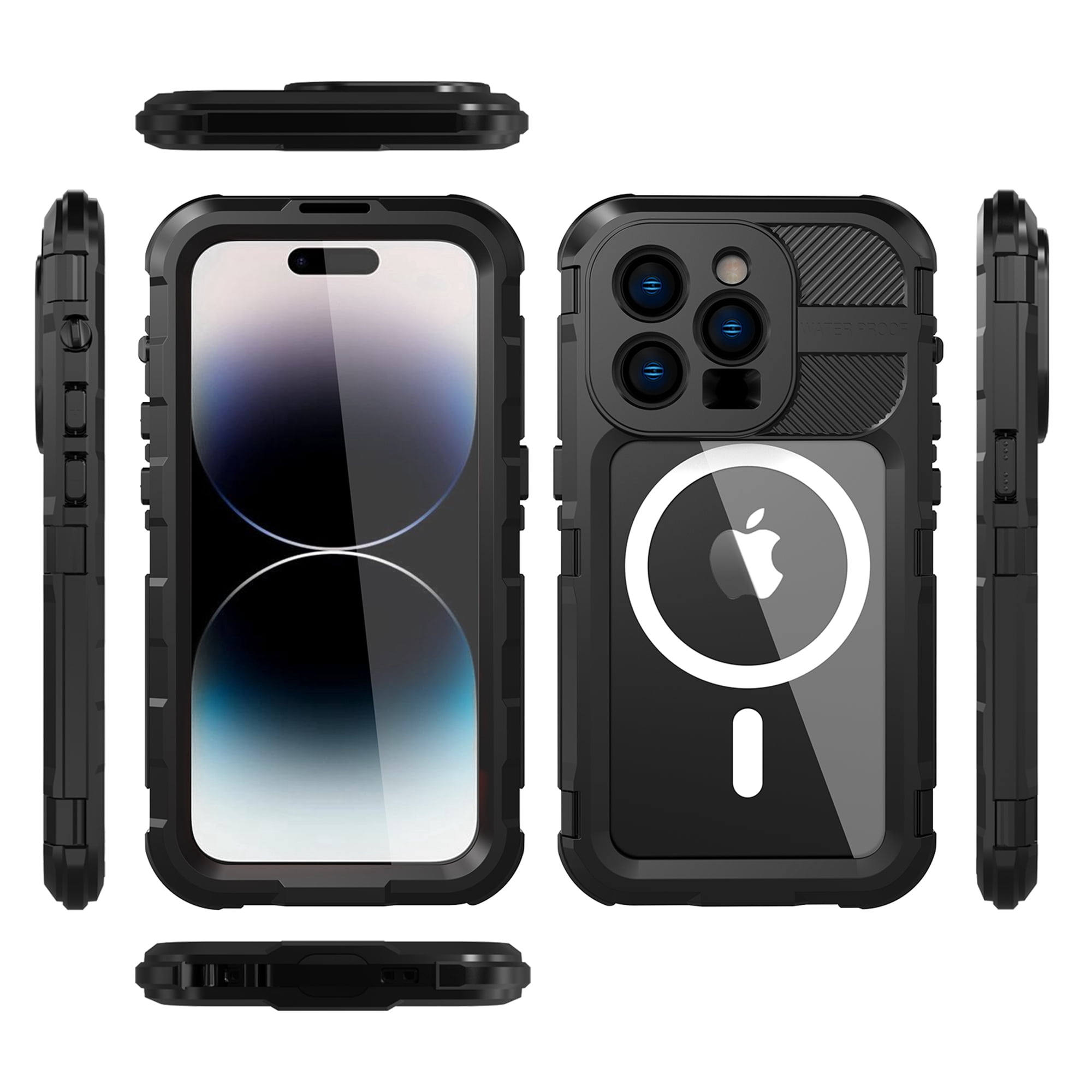 Case For IPhone 14/14 Plus/14 Pro/14 Pro Max, Military Shockproof Phone Case, With Built In - View #8