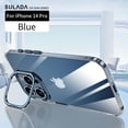 thumbnail image 1 of for iPhone 14 Pro Phone Case Clear,Built-in Stash Camera Ring Stand Phone Case,Military-Grade Protective Case,Scratch-Resistant Back Cover Ultra Slim Shockproof Phone Case,Darkblue, 1 of 7