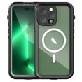 thumbnail image 1 of iPhone 14 Pro Waterproof Case, Dteck Full Body Heavy Duty Protection Full Sealed Cover Shockproof Dustproof Built-in Clear Screen Protector Rugged Case for iPhone 14 Pro 6.1 inch 2022, Black, 1 of 11