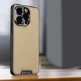 thumbnail image 1 of For iPhone 14 Rugged Phone Case,PU Leather With Edge Stitch Design Ultra Slim Luxury Business Non-Slip Grip Rugged Shockproof Anti-fall Protective Thin Fit Phone Case Cover,Gold, 1 of 7